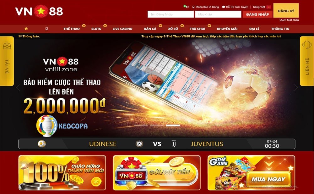 Trang chủ VN88 VN88