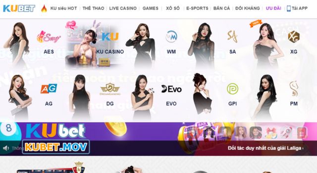 Giới Thiệu Kubetae - Nhà Cái Đẳng Cấp Uy Tín Hàng Đầu Châu Á Kho game cá cược khủng của nhà cái Kubetae