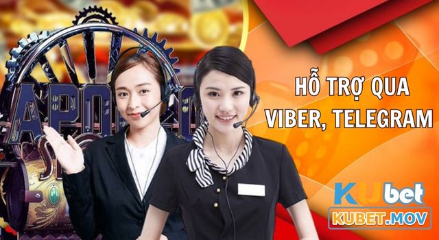 Liên hệ hỗ trợ Hỗ trợ qua Viber, Telegram